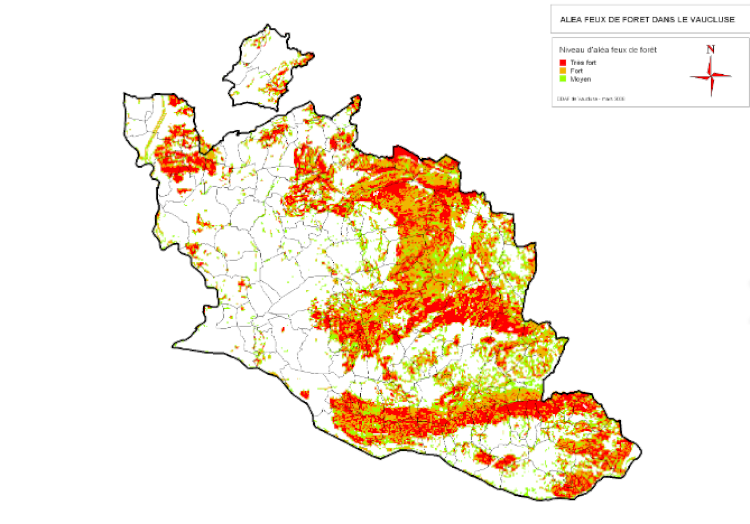Arrêté ministériel classant les bois et forêts exposés au risque d'incendie